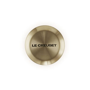 Le Creuset Signature Stainless Steel Light Gold Finish Knob 47mm